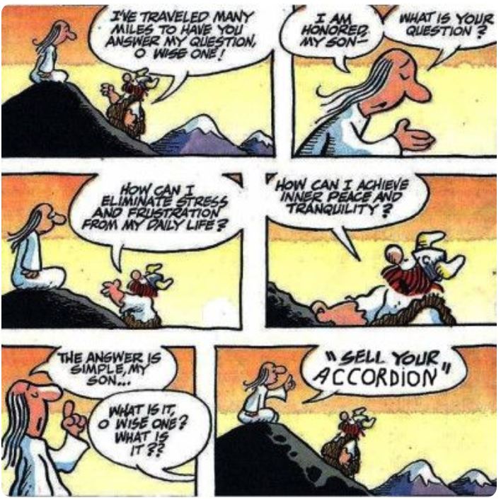 Accordion jokes and cartoons